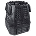Compostor de grădină, negru, 93,3x93,3x113 cm, 740 L - WALTI WALTI