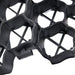 Grilaje de gazon, 16 buc., negru, 60x40x3 cm, plastic - WALTI WALTI