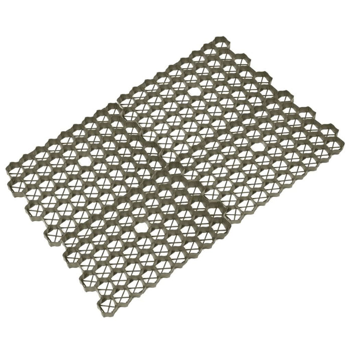 Grilaje de gazon, 16 buc., verde, 60 x 40 x 3 cm, plastic - WALTI WALTI