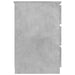 Birou de scris, gri beton, 140x50x77 cm, lemn prelucrate - WALTI WALTI