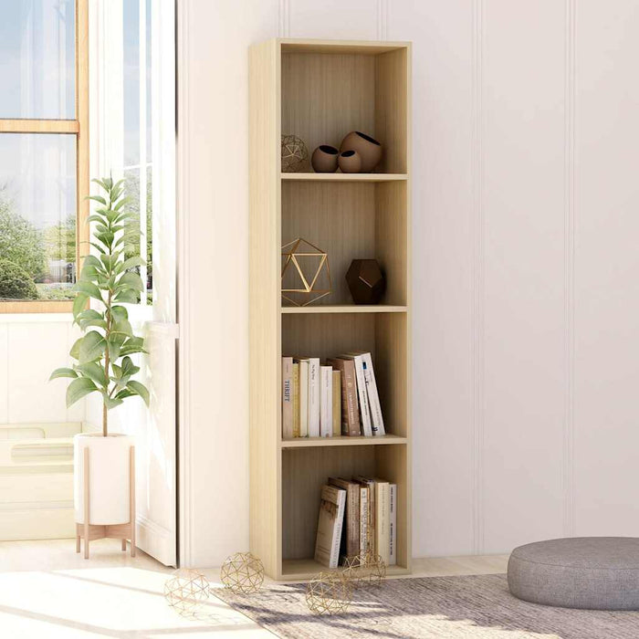Bibliotecă, stejar Sonoma, 40 x 30 x 151,5 cm, PAL WALTI