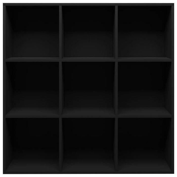 Bibliotecă, negru, 98x29x97,5 cm, lemn prelucrat - WALTI WALTI