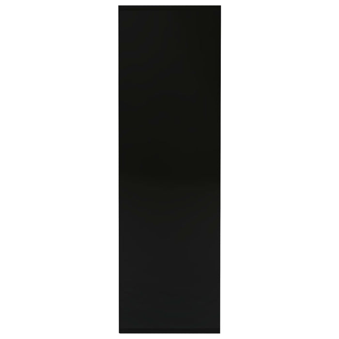 Bibliotecă, negru, 98x29x97,5 cm, lemn prelucrat - WALTI WALTI
