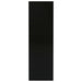 Bibliotecă, negru, 98x29x97,5 cm, lemn prelucrat - WALTI WALTI