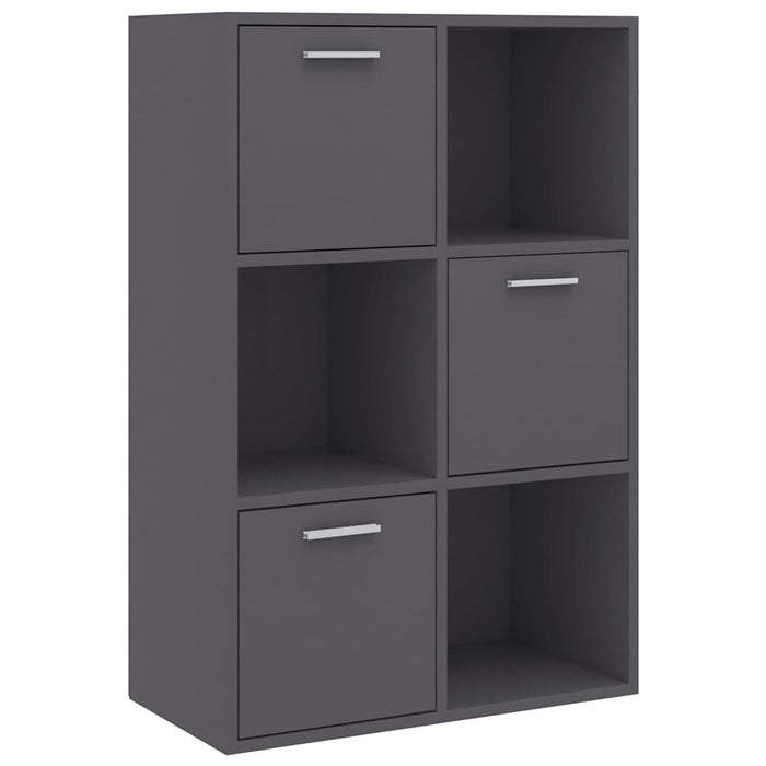 Dulap de depozitare, gri, 60 x 29,5 x 90 cm, lemn prelucrat WALTI