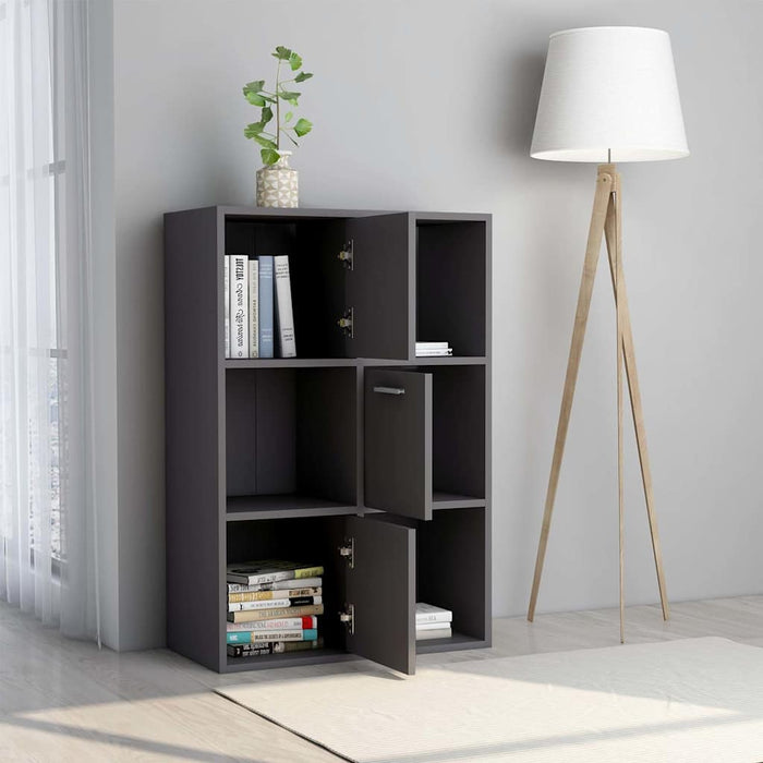 Dulap de depozitare, gri, 60 x 29,5 x 90 cm, lemn prelucrat WALTI