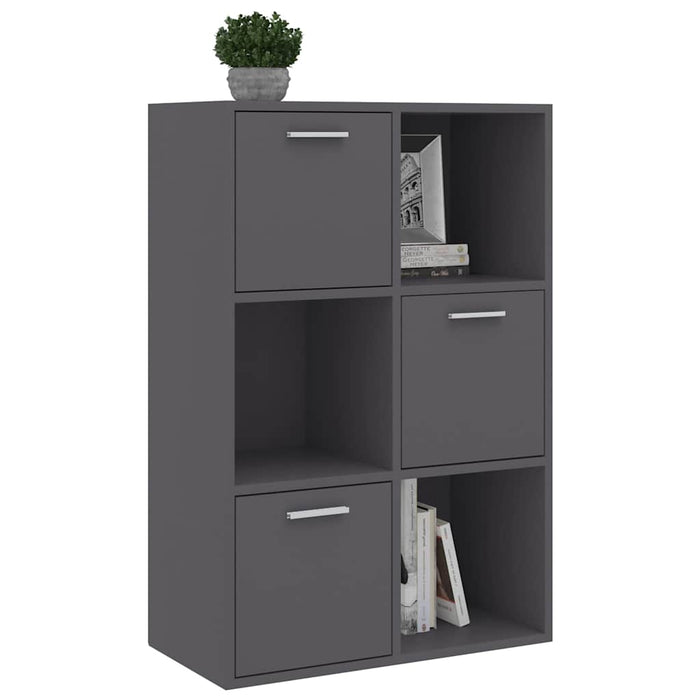 Dulap de depozitare, gri, 60 x 29,5 x 90 cm, lemn prelucrat WALTI