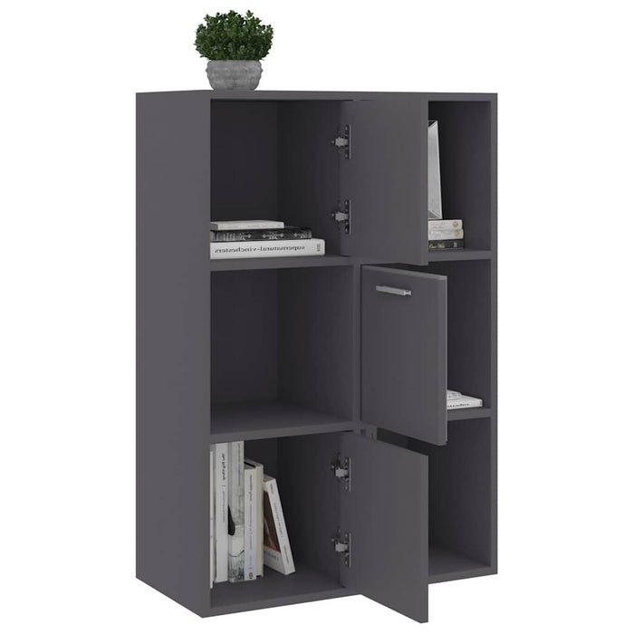 Dulap de depozitare, gri, 60 x 29,5 x 90 cm, lemn prelucrat WALTI