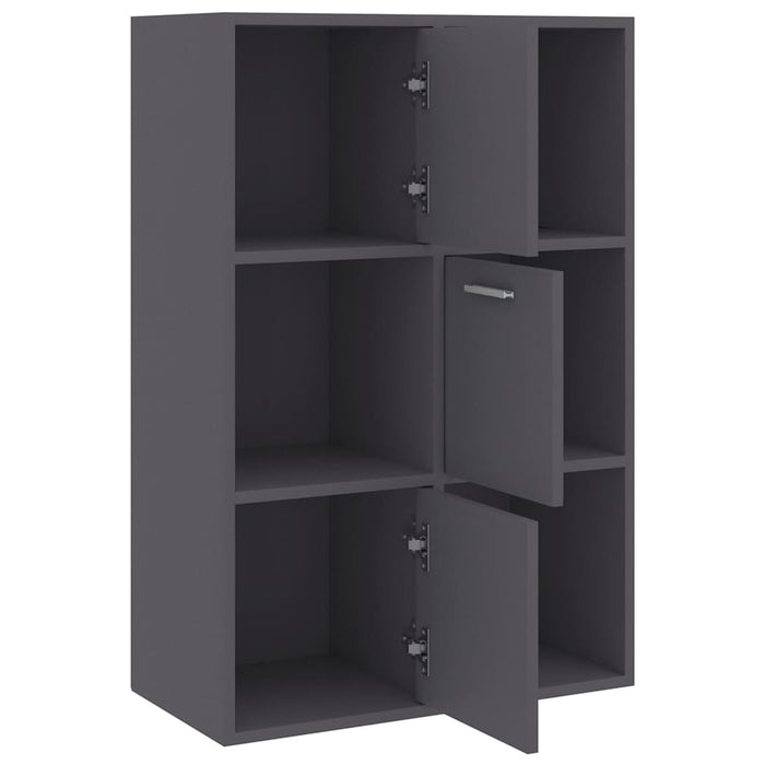 Dulap de depozitare, gri, 60 x 29,5 x 90 cm, lemn prelucrat WALTI
