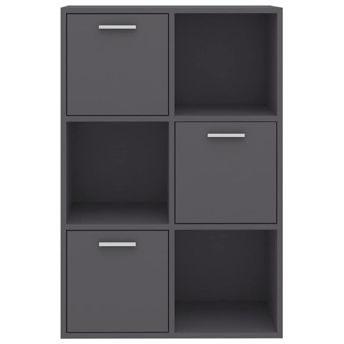 Dulap de depozitare, gri, 60 x 29,5 x 90 cm, lemn prelucrat WALTI