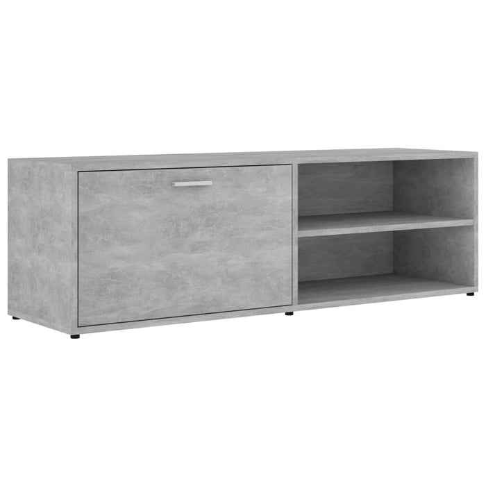 Comodă TV, gri beton, 120x34x37 cm, lemn prelucrat - WALTI WALTI