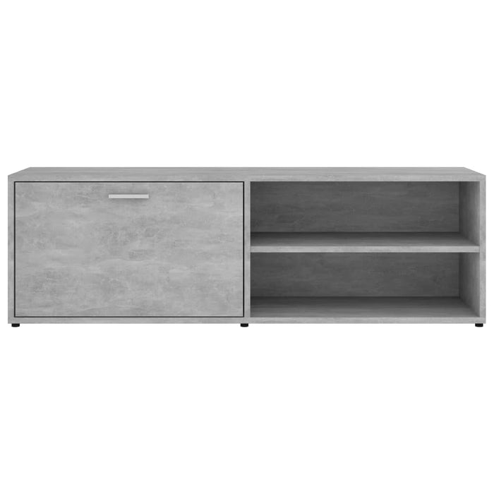 Comodă TV, gri beton, 120x34x37 cm, lemn prelucrat - WALTI WALTI
