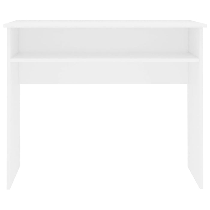 Birou, alb, 90x50x74 cm, lemn prelucrat - WALTI WALTI
