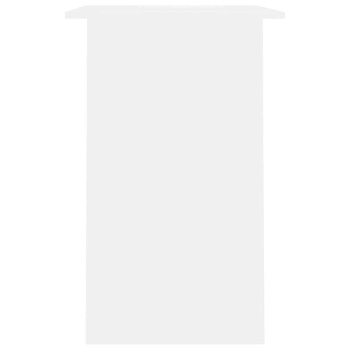 Birou, alb, 90x50x74 cm, lemn prelucrat - WALTI WALTI
