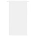 Birou, alb, 90x50x74 cm, lemn prelucrat - WALTI WALTI