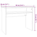 Birou, stejar Sonoma, 90 x 50 x 74 cm, lemn prelucrat - WALTI WALTI