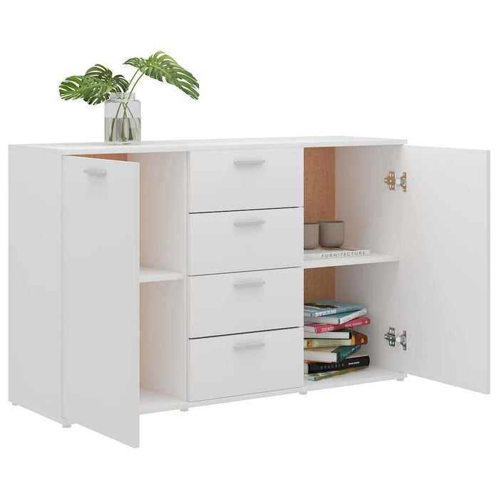 Dulap, alb, 120 x 35,5 x 75 cm, lemn prelucrat WALTI