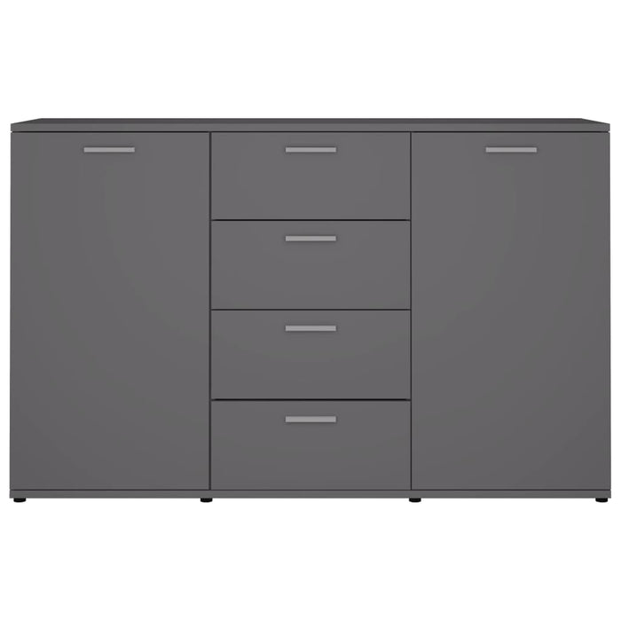 Dulap, gri, 120 x 35,5 x 75 cm, lemn prelucrat WALTI