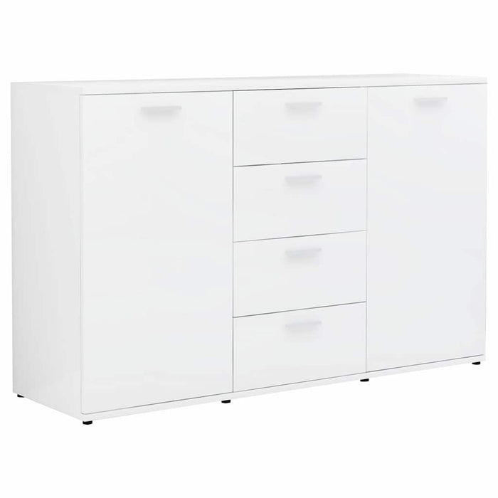 Dulap, alb extralucios, 120 x 35,5 x 75 cm, lemn prelucrat WALTI