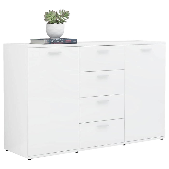 Dulap, alb extralucios, 120 x 35,5 x 75 cm, lemn prelucrat WALTI