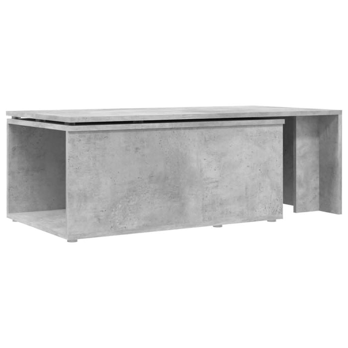 Măsuță de cafea, gri beton, 150 x 50 x 35 cm, lemn prelucrat - WALTI WALTI