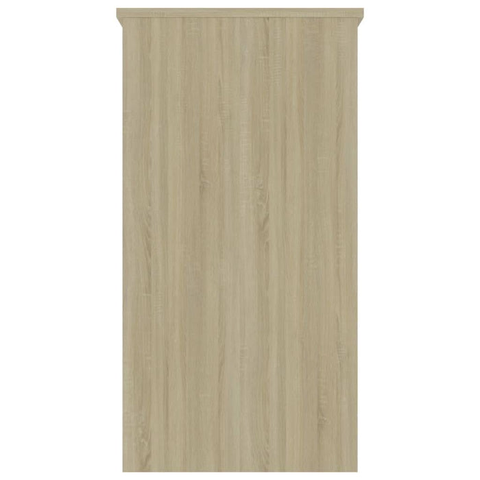 Birou, stejar sonoma, 80 x 40 x 75 cm, lemn prelucrat - WALTI WALTI
