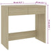 Birou, stejar sonoma, 80 x 40 x 75 cm, lemn prelucrat - WALTI WALTI