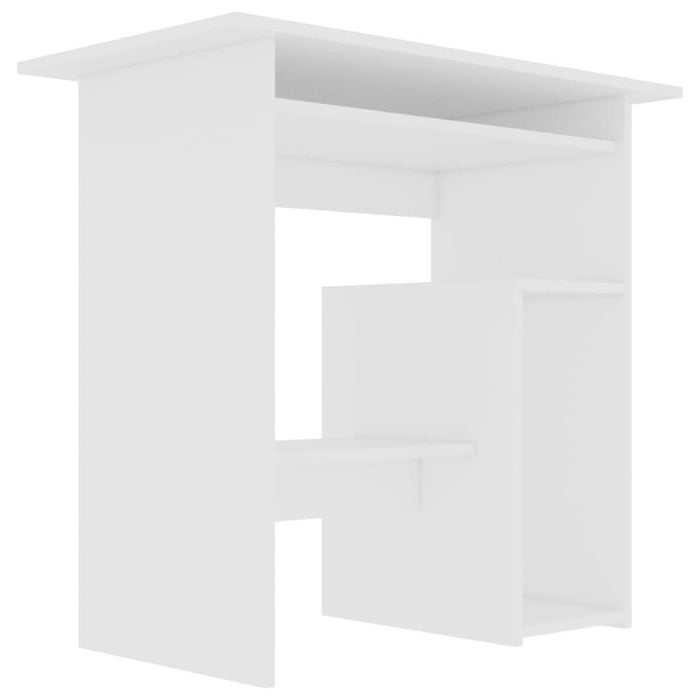Birou, alb, 80 x 45 x 74 cm, lemn prelucrat - WALTI WALTI
