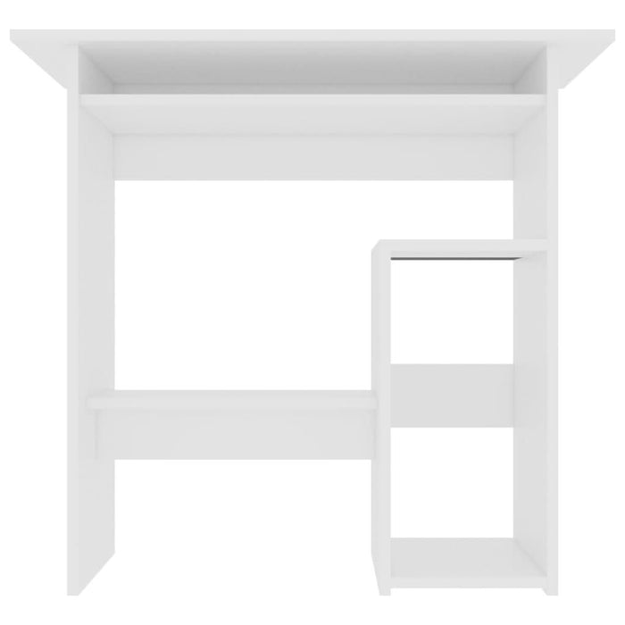 Birou, alb, 80 x 45 x 74 cm, lemn prelucrat - WALTI WALTI