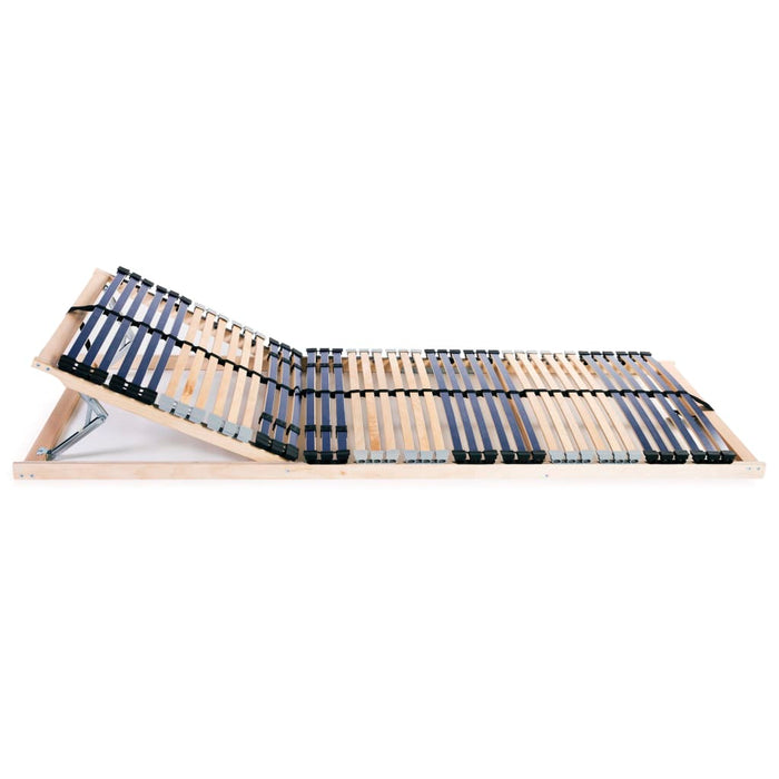 Baze de pat cu șipci, 2 buc., 42 șipci, 7 zone, 80 x 200 cm - WALTI WALTI