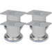 Picioare de canapea rotunde, 8 buc., 60 mm, crom - WALTI WALTI
