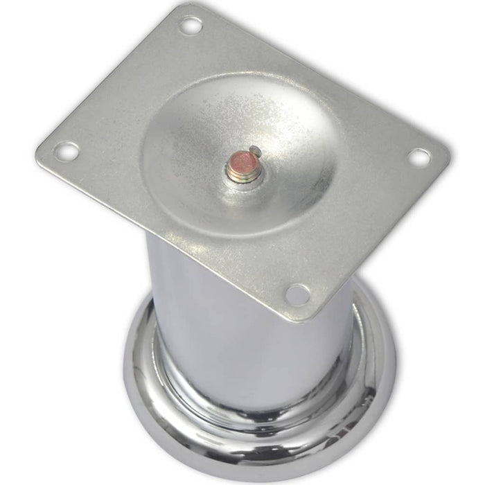 Picioare de canapea rotunde, 8 buc., 60 mm, crom - WALTI WALTI