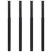 Picioare de masă telescopice, 4 buc., negru, 710 mm-1100 mm - WALTI WALTI
