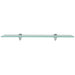 Rafturi suspendate, 2 buc., 60 x 10 cm, sticlă, 8 mm - WALTI WALTI