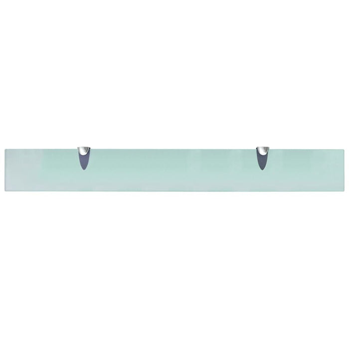 Rafturi suspendate, 2 buc., 80 x 10 cm, sticlă, 8 mm - WALTI WALTI