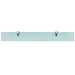 Rafturi suspendate, 2 buc., 80 x 10 cm, sticlă, 8 mm - WALTI WALTI