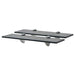 Rafturi suspendate, 2 buc,. 40 x 10 cm, sticlă, 8 mm - WALTI WALTI