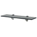 Rafturi suspendate, 2 buc,. 40 x 10 cm, sticlă, 8 mm - WALTI WALTI
