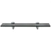 Rafturi suspendate, 2 buc,. 40 x 10 cm, sticlă, 8 mm - WALTI WALTI