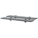 Rafturi suspendate, 2 buc., 60 x 10 cm, sticlă, 8 mm - WALTI WALTI