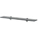 Rafturi suspendate, 2 buc., 70 x 10 cm, sticlă, 8 mm - WALTI WALTI