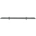 Rafturi suspendate, 2 buc., 70 x 10 cm, sticlă, 8 mm - WALTI WALTI