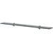 Rafturi suspendate, 2 buc., 100 x 10 cm, sticlă, 8 mm - WALTI WALTI