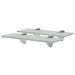 Rafturi suspendate, 2 buc., 30 x 10 cm, sticlă, 8 mm - WALTI WALTI