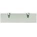 Rafturi suspendate, 2 buc,. 40 x 10 cm, sticlă, 8 mm - WALTI WALTI