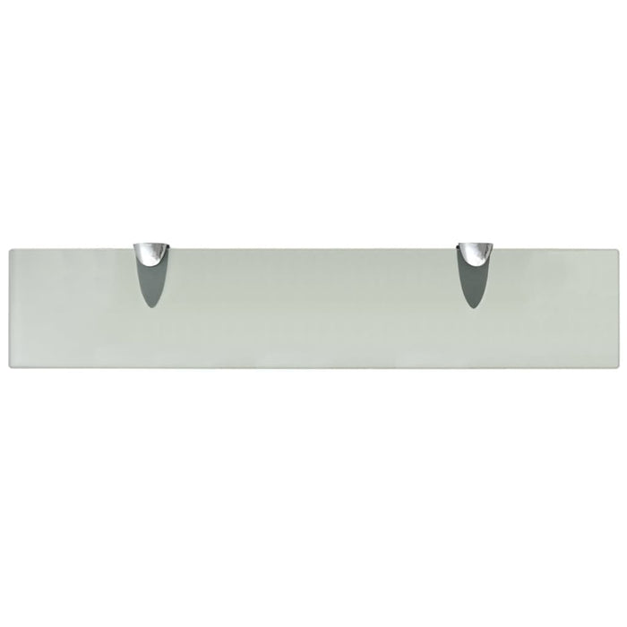 Rafturi suspendate, 2 buc., 50 x 10 cm, sticlă, 8 mm - WALTI WALTI