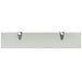 Rafturi suspendate, 2 buc., 50 x 10 cm, sticlă, 8 mm - WALTI WALTI