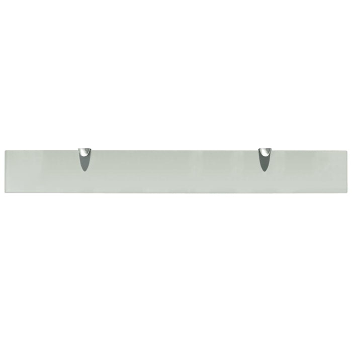 Rafturi suspendate, 2 buc., 80 x 10 cm, sticlă, 8 mm - WALTI WALTI