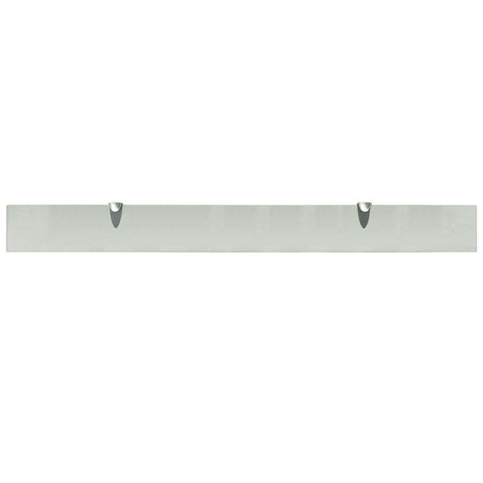 Rafturi suspendate, 2 buc., 100 x 10 cm, sticlă, 8 mm - WALTI WALTI