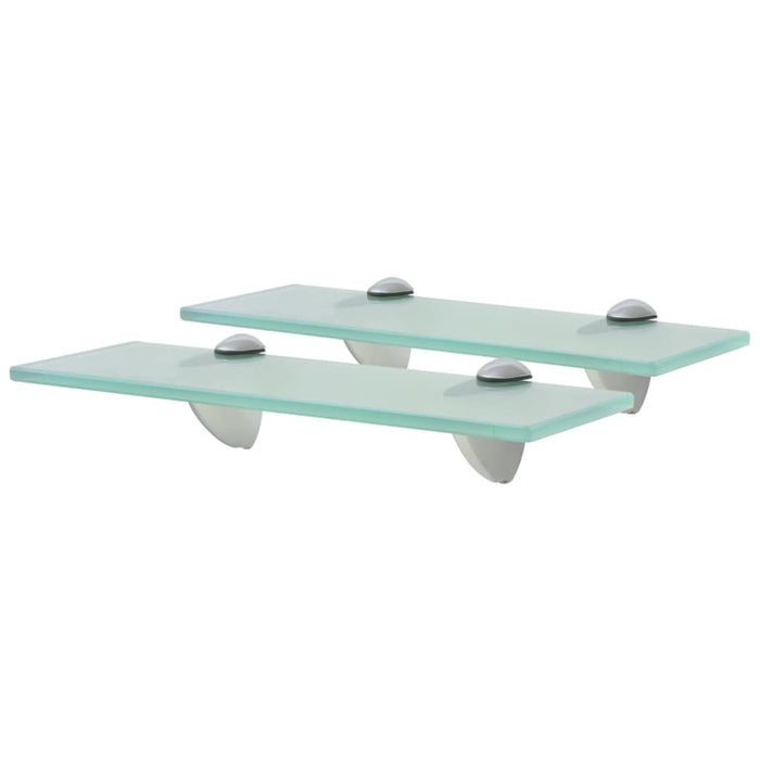 Rafturi suspendate, 2 buc., 30 x 20 cm, sticlă, 8 mm - WALTI WALTI